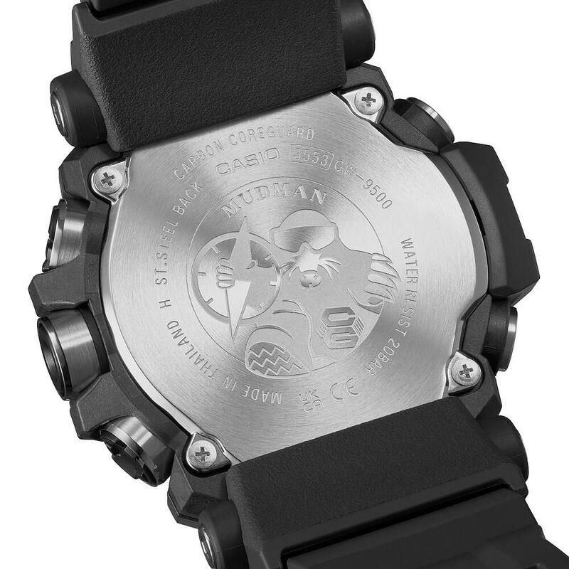 CASIO G-SHOCK Mudman GW-9500-1JF Black G Carbon Core Atomic Men Watch