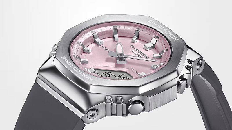 CASIO G-SHOCK GM-S2110-4AJF Pink Minimal Design Women's Watch