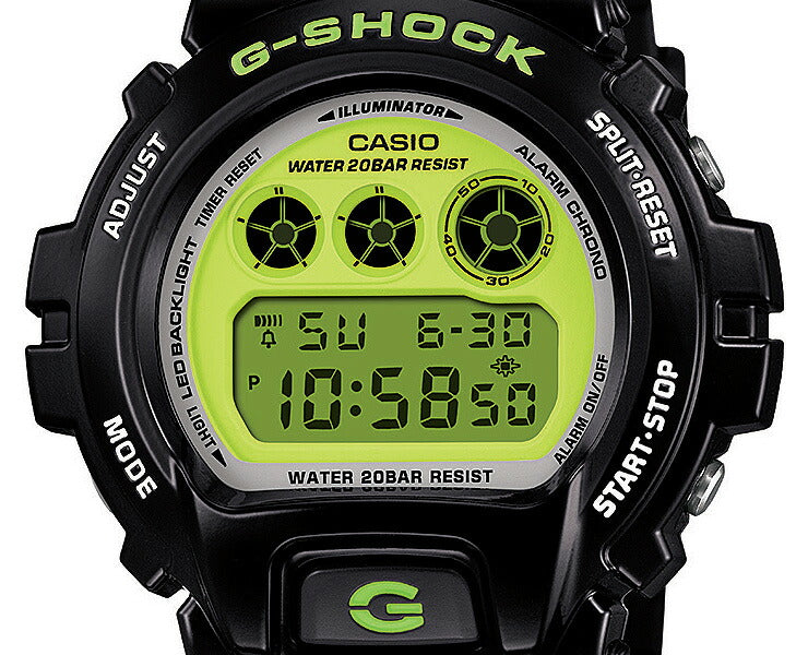 CASIO G-SHOCK DW-6900RCS-1JF Yellow CRAZY COLORS 2024 Men's Watch