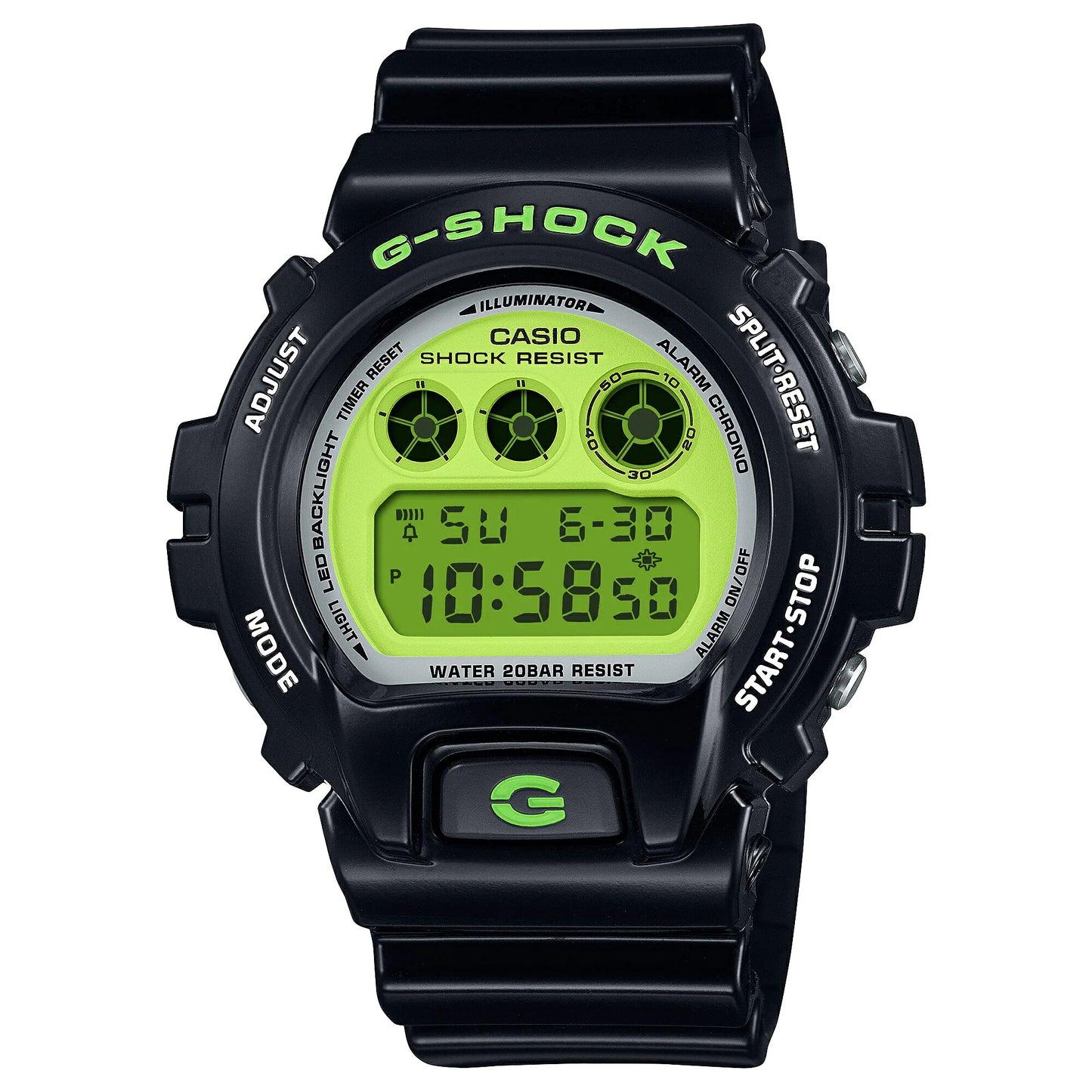 CASIO G-SHOCK DW-6900RCS-1JF Yellow CRAZY COLORS 2024 Men's Watch