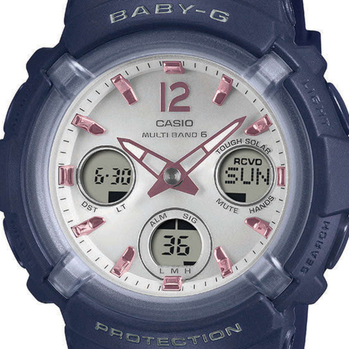 CASIO BABY-G BGA-2800-2A2JF Blue Solar Radio-Controlled Women's Watch product image