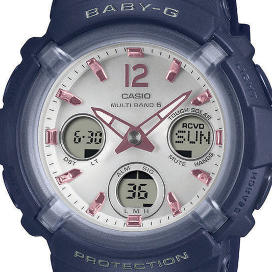 CASIO BABY-G BGA-2800-2A2JF Blue Solar Radio-Controlled Women's Watch product image