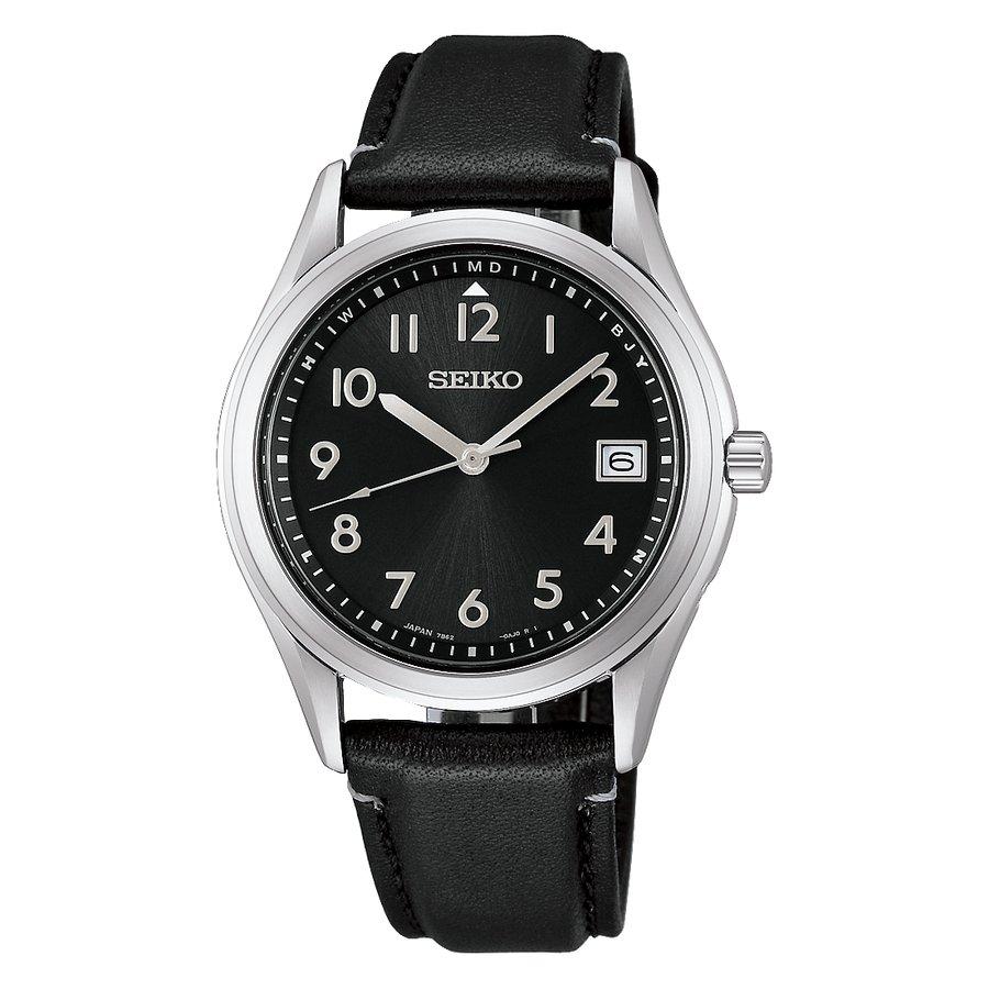 SEIKO Selection SBTM363 Black Solar Radio Men's Watch