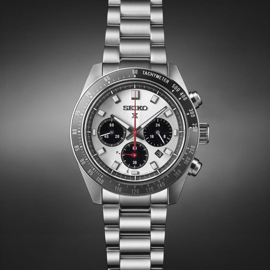 SEIKO Prospex Speedtimer Panda Solar Chronograph Men's Watch SBDL095