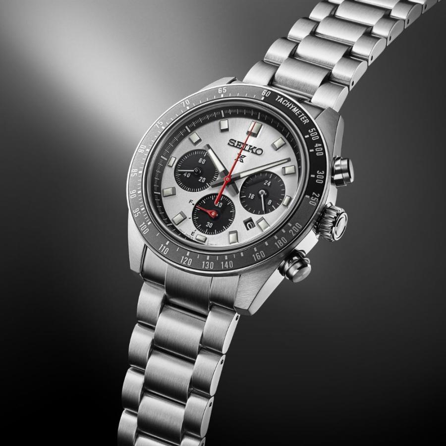 SEIKO Prospex Speedtimer Panda Solar Chronograph Men's Watch SBDL095