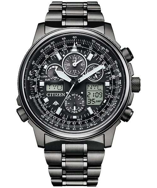 CITIZEN PROMASTER SKY Eco-Drive DLC JY8025-59E Black Men's Watch
