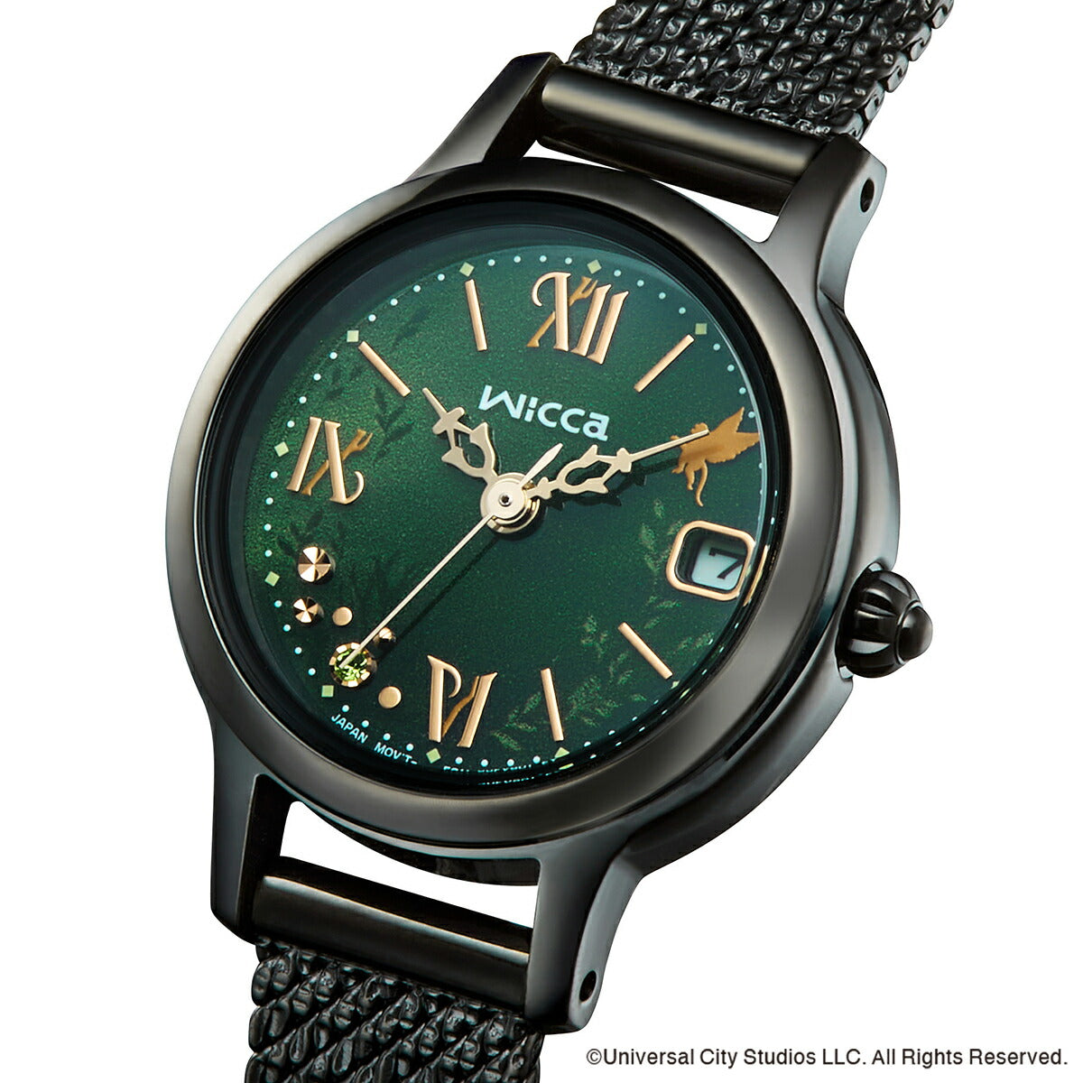 CITIZEN wicca KH4-947-41 Green Solar Women's Watch