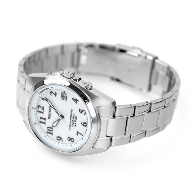 CITIZEN REGUNO KS3-115-11 White Solar Radio-Controlled Men's Watch product image