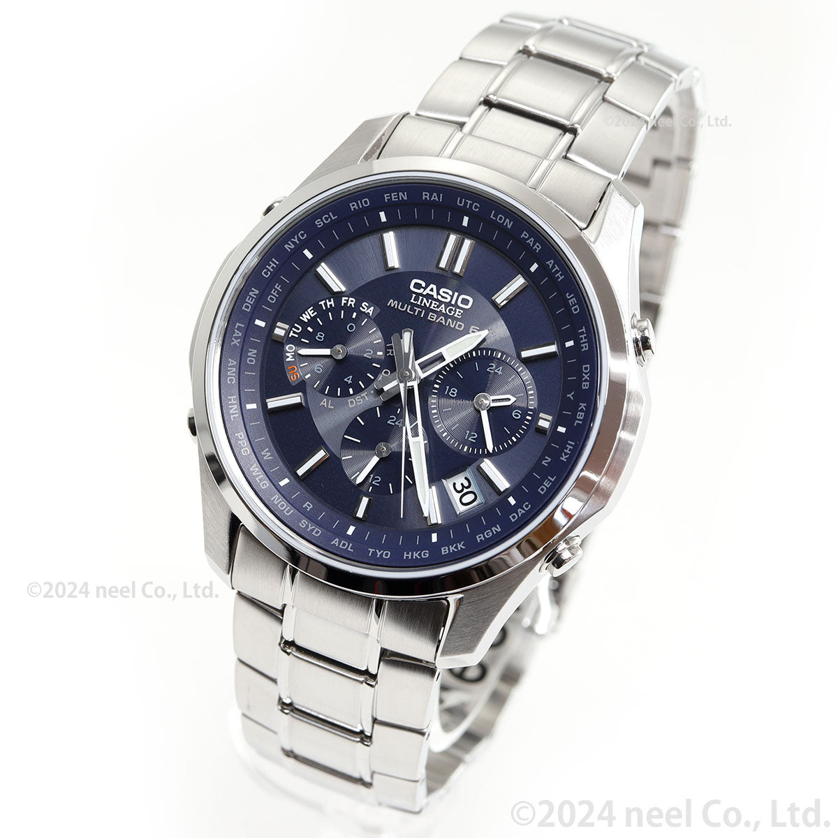 CASIO LINEAGE LIW-M610D-2AJF Blue Solar Radio Men's Watch