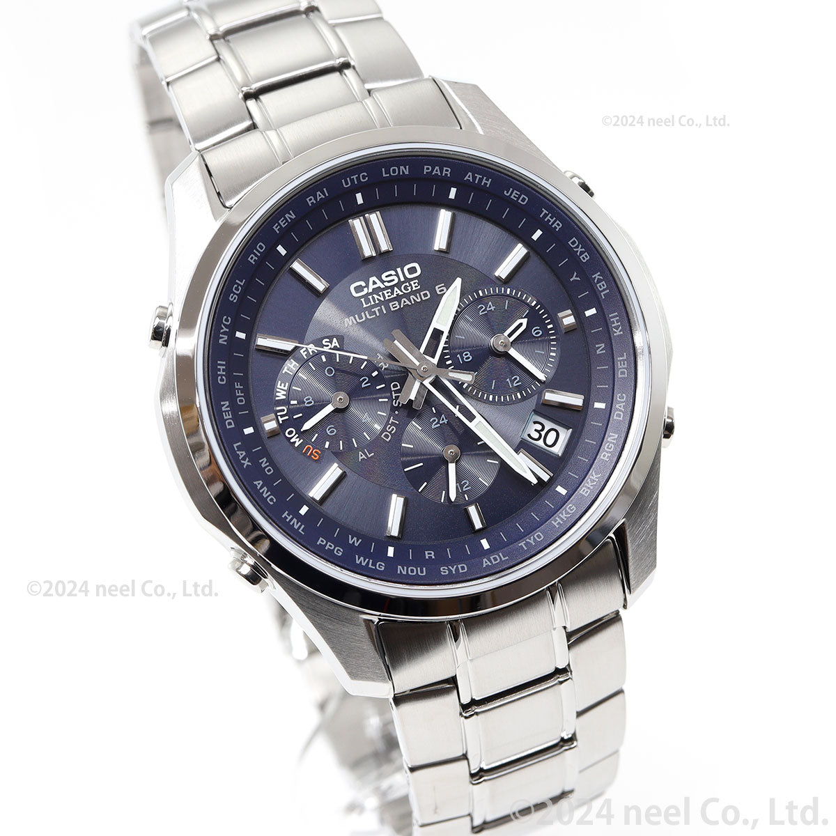 CASIO LINEAGE LIW-M610D-2AJF Blue Solar Radio Men's Watch