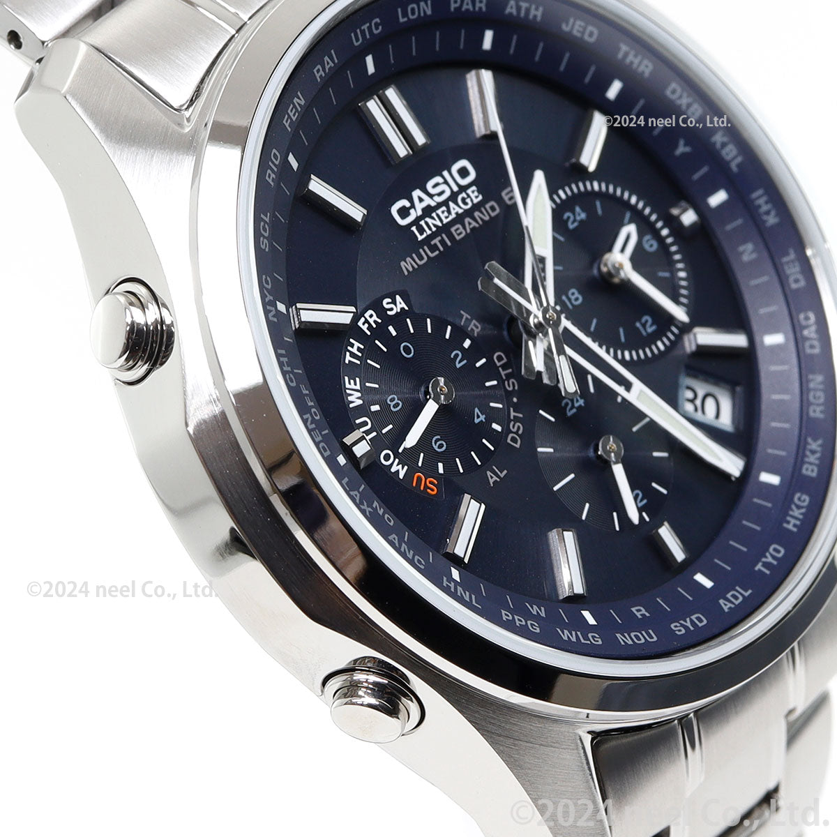 CASIO LINEAGE LIW-M610D-2AJF Blue Solar Radio Men's Watch