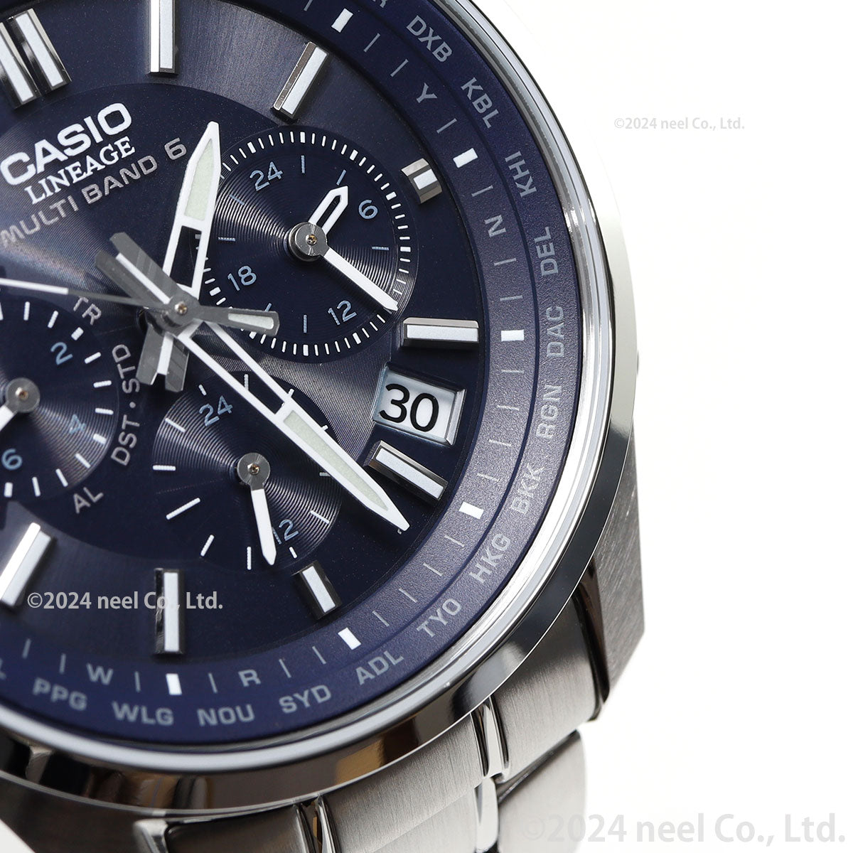 CASIO LINEAGE LIW-M610D-2AJF Blue Solar Radio Men's Watch