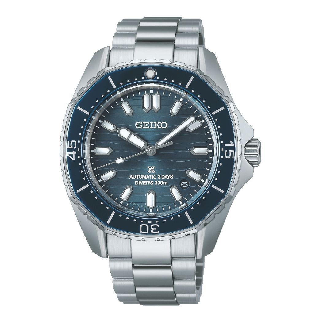SEIKO PROSPEX SBDC203 Blue DIVER SCUBA 300m Mechanical Men's Watch