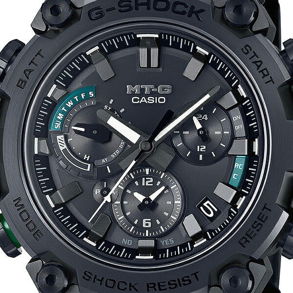 CASIO G-SHOCK MTG-B3000BD-1A2JF Black Green Solar Bluetooth Men's Watch