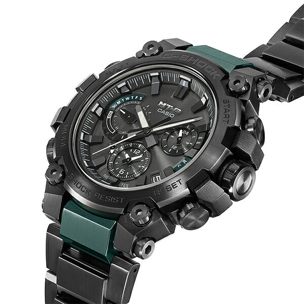 CASIO G-SHOCK MTG-B3000BD-1A2JF Black Green Solar Bluetooth Men's Watch