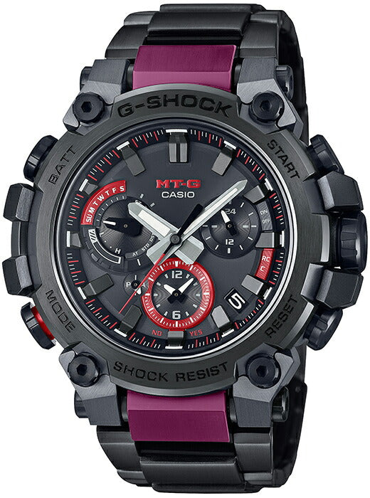 CASIO G-SHOCK MT-G MTG-B3000BD-1AJF Black Purple Bluetooth Men Watch