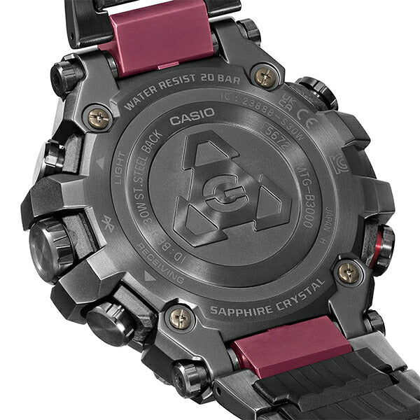 CASIO G-SHOCK MT-G MTG-B3000BD-1AJF Black Purple Bluetooth Men Watch