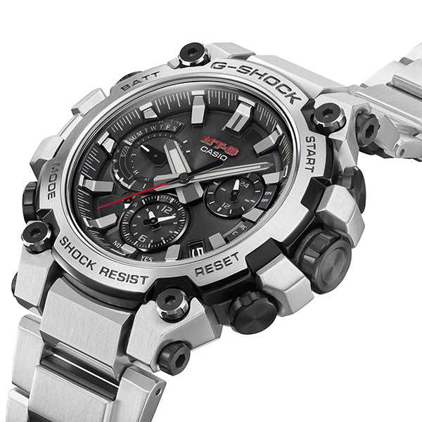 CASIO G-SHOCK MTG-B3000D-1AJF Silver Bluetooth Solar Men's Watch