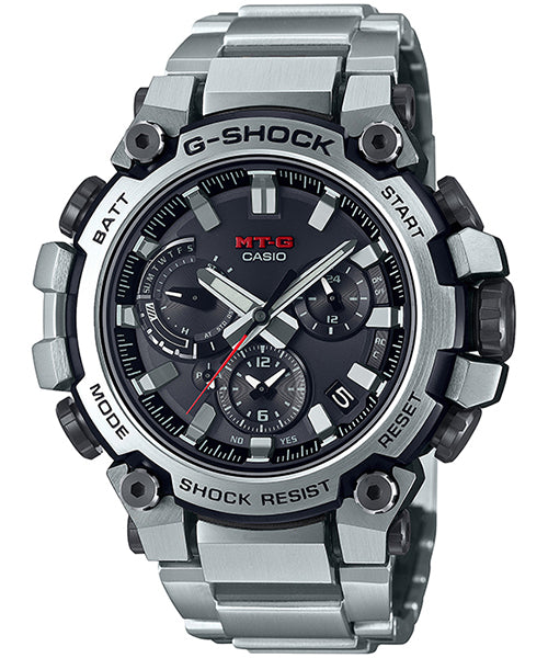 CASIO G-SHOCK MTG-B3000D-1AJF Silver Bluetooth Solar Men's Watch