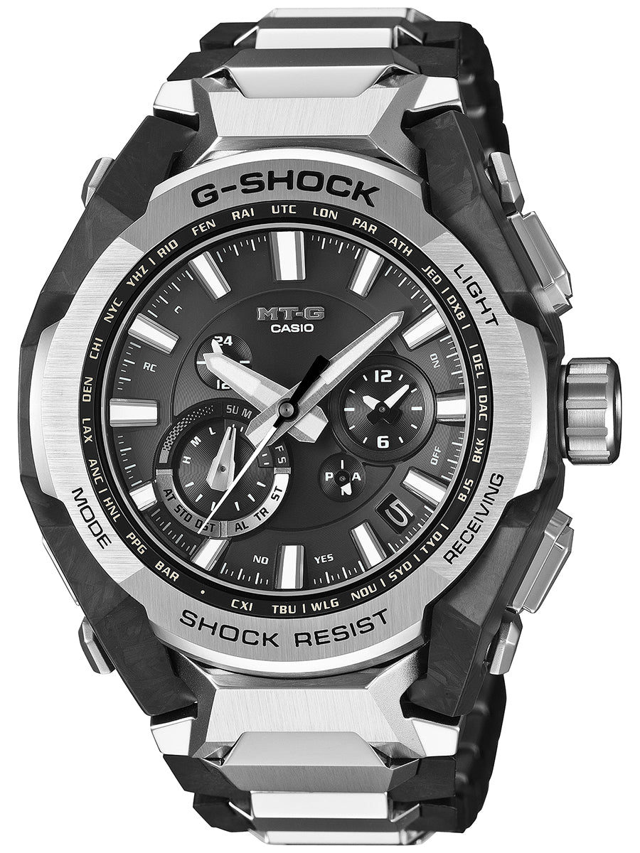 CASIO G-SHOCK MTG-B4000D-1AJF Silver Solar Bluetooth Men's Watch