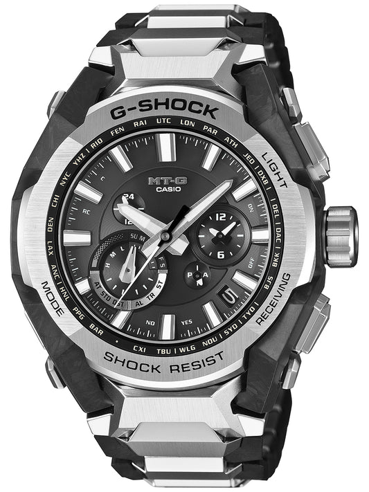 CASIO G-SHOCK MTG-B4000D-1AJF Silver Solar Bluetooth Men's Watch