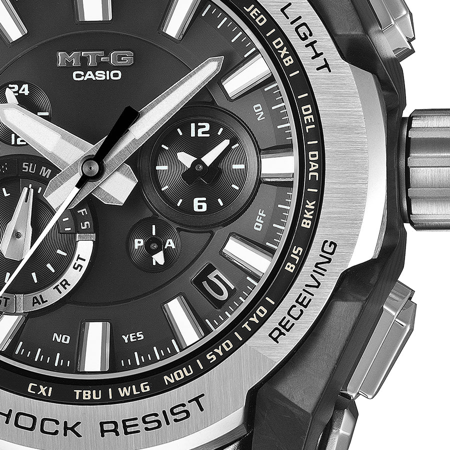 CASIO G-SHOCK MTG-B4000D-1AJF Silver Solar Bluetooth Men's Watch