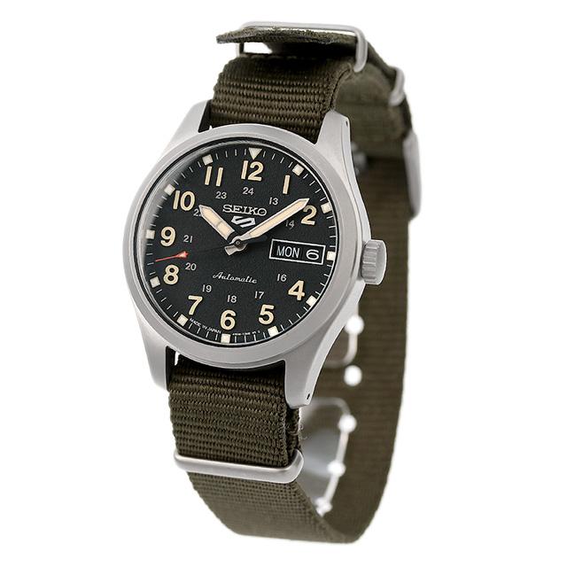 SEIKO 5 Sports SBSA201 Black Mechanical Automatic Sports Men's Watch