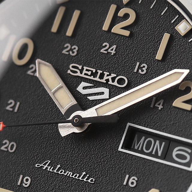 SEIKO 5 Sports SBSA201 Black Mechanical Automatic Sports Men's Watch