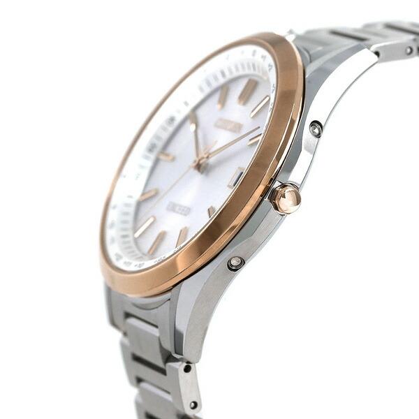 CITIZEN EXCEED Eco-Drive CB1114-52A Silver Solar Radio Men's Watch