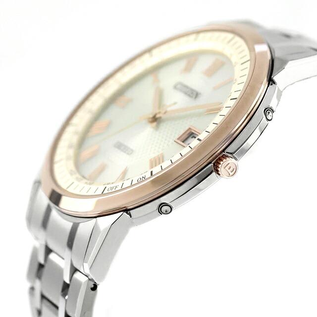 CITIZEN EXCEED CB1145-67A Champagne Gold Radio Men's Watch