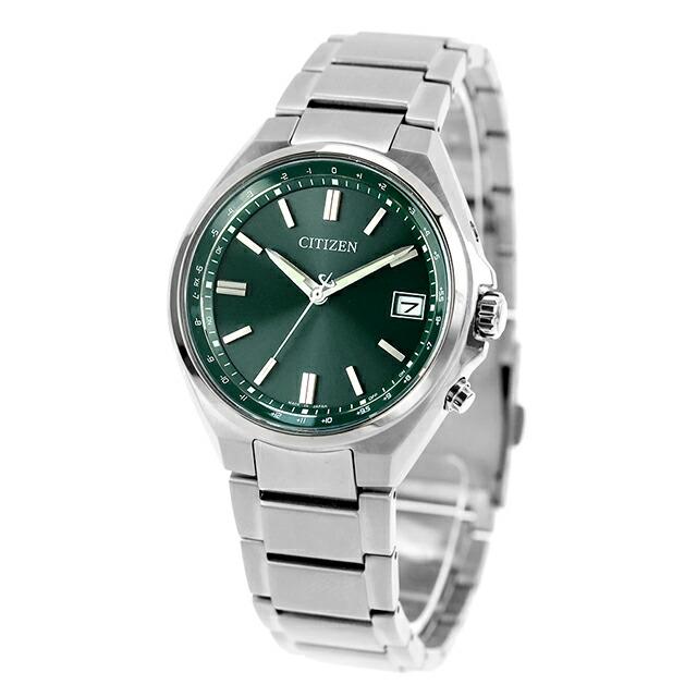 CITIZEN Eco-Drive Radio Titanium CB1160-55W Green Men's Watch