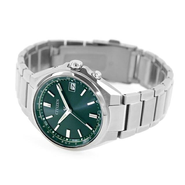 CITIZEN Eco-Drive Radio Titanium CB1160-55W Green Men's Watch