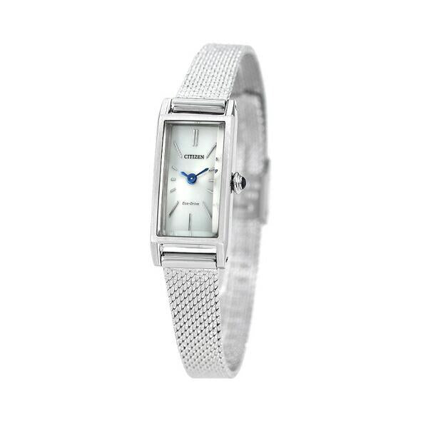 CITIZEN Key Kii: Eco-Drive EG7040-58A Silver Solar Women's Watch