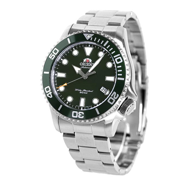 ORIENT SPORTS RN-AC0K02E Green Diver Style 200m Mechanical Mens Watch