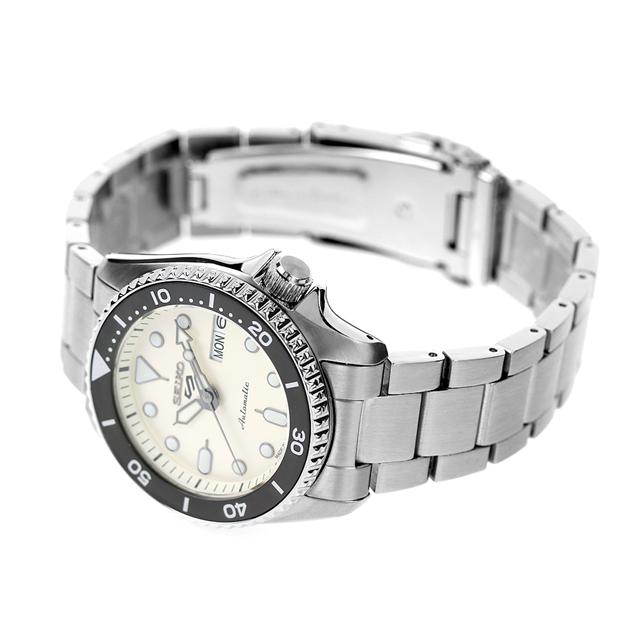 SEIKO 5 Sports White Dial Automatic 38mm Men's Watch SBSA227