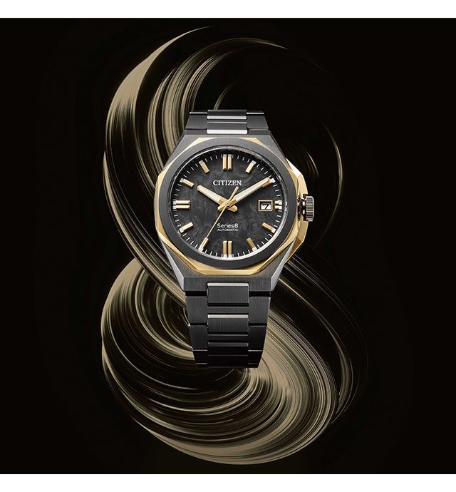 CITIZEN Series 8 NB6086-54E Black Forged Carbon Automatic Limited Men's Watch product image