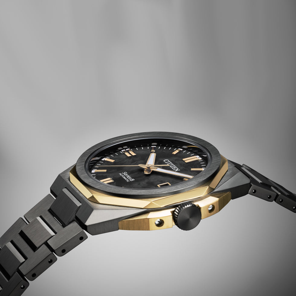 CITIZEN Series 8 NB6086-54E Black Forged Carbon Automatic Limited Men's Watch product image