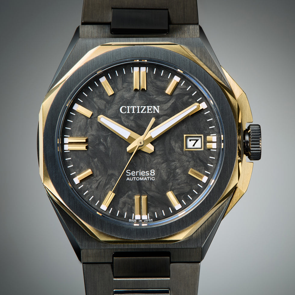CITIZEN Series 8 NB6086-54E Black Forged Carbon Automatic Limited Men's Watch product image