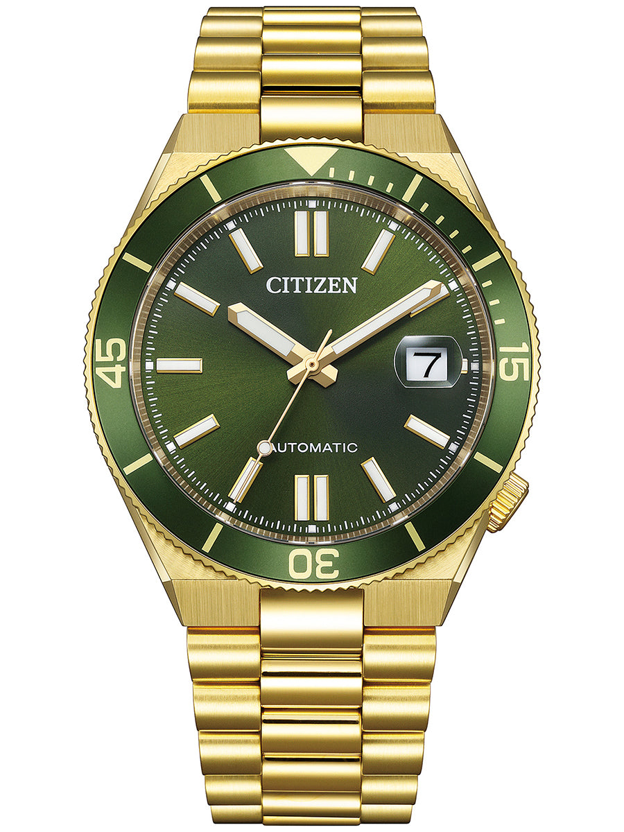 CITIZEN TSUYOSA NJ0232-53X Green Automatic Men's Watch product image