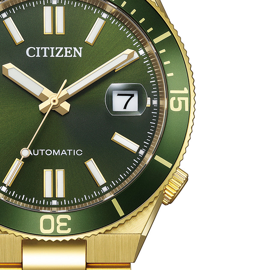 CITIZEN TSUYOSA NJ0232-53X Green Automatic Men's Watch product image