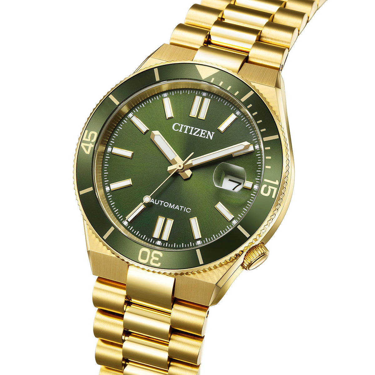 CITIZEN TSUYOSA NJ0232-53X Green Automatic Men's Watch product image