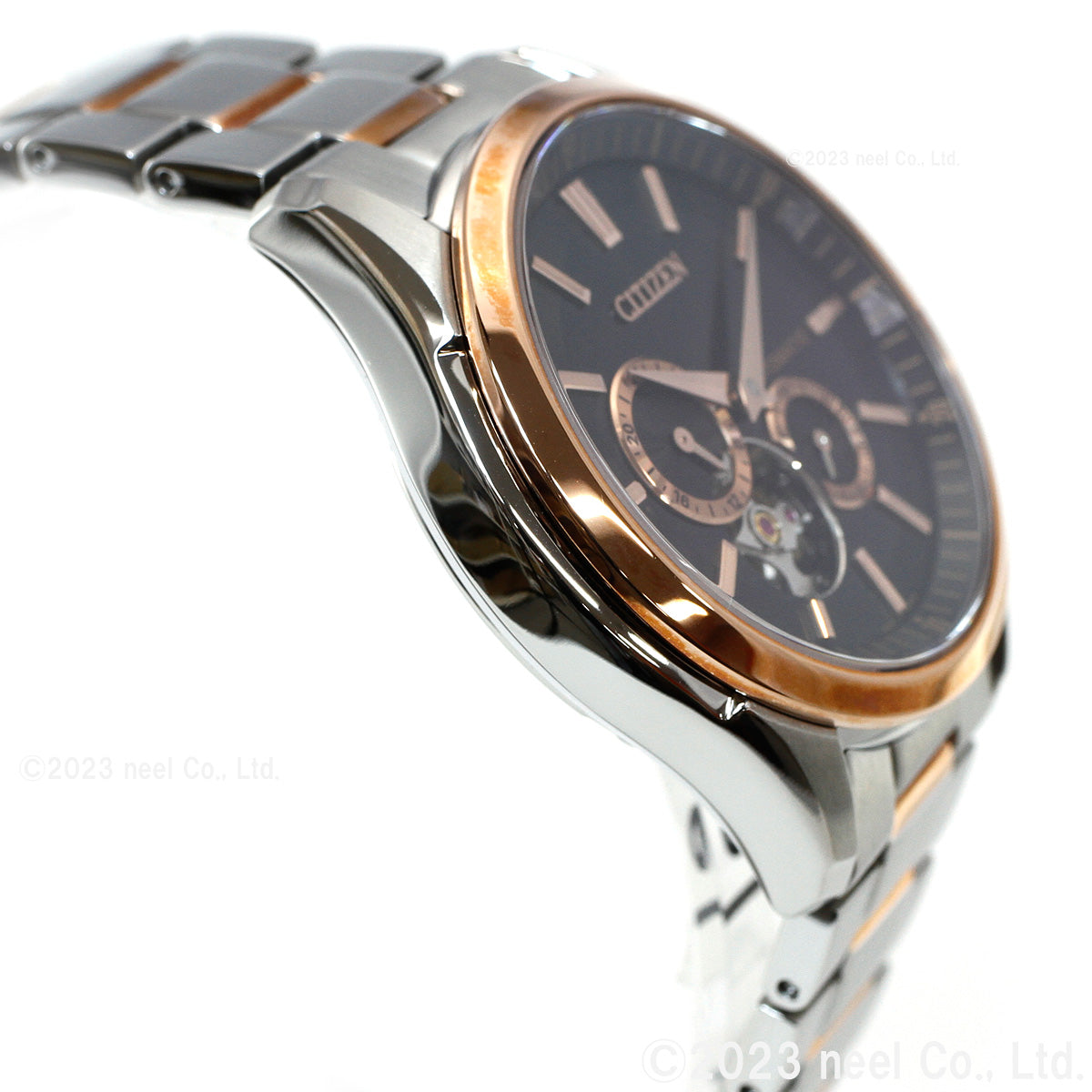 CITIZEN Collection NP1014-77E Black Automatic Open Heart Men's Watch product image