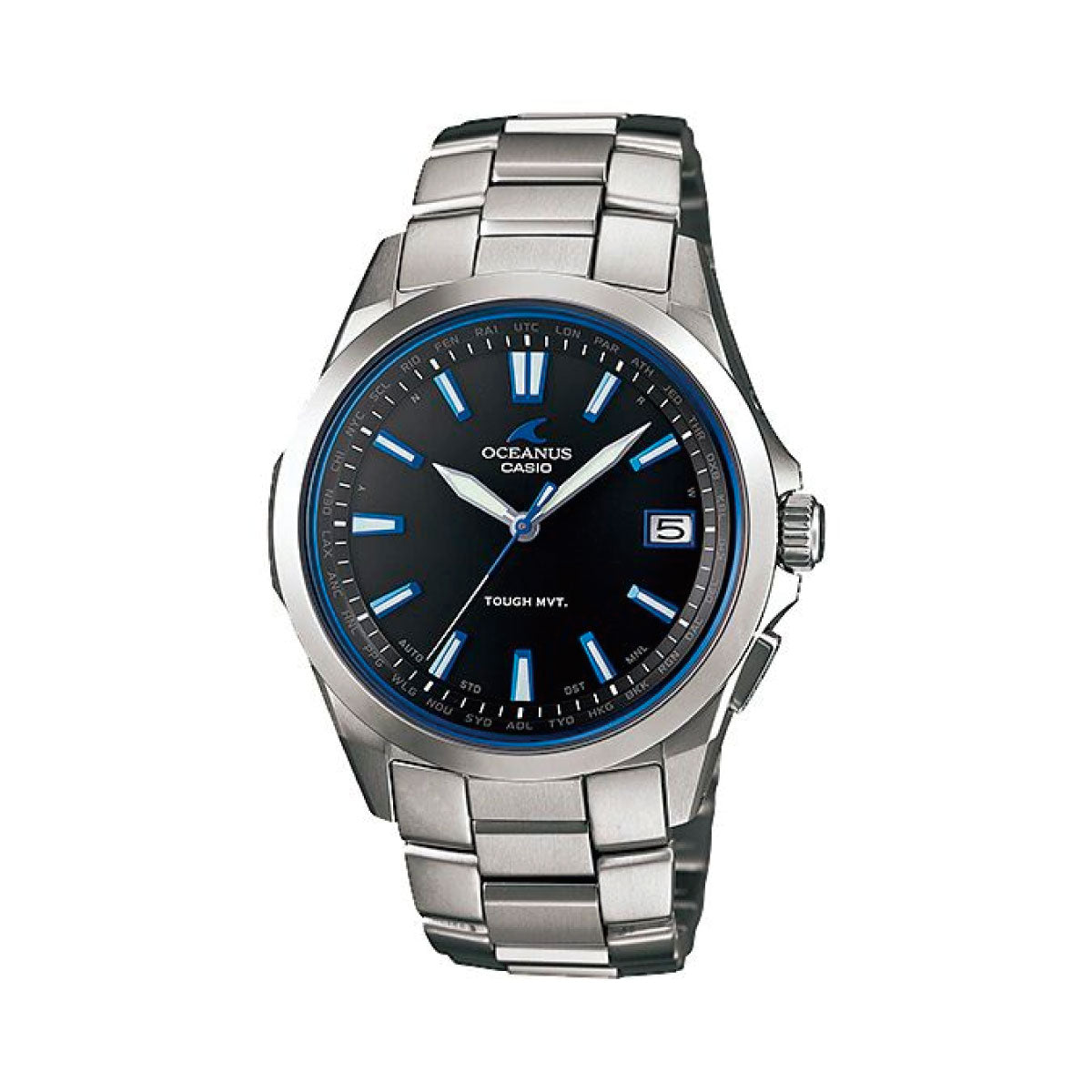CASIO OCEANUS OCW-S100-1AJF Black Titanium Solar Radio Men's Watch