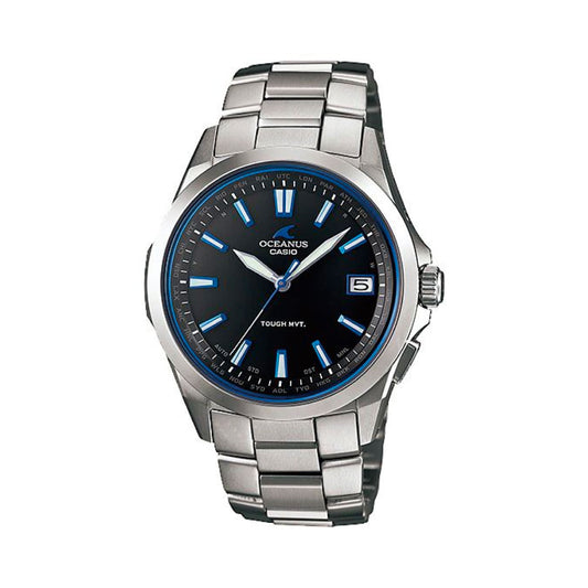 CASIO OCEANUS OCW-S100-1AJF Black Titanium Solar Radio Men's Watch