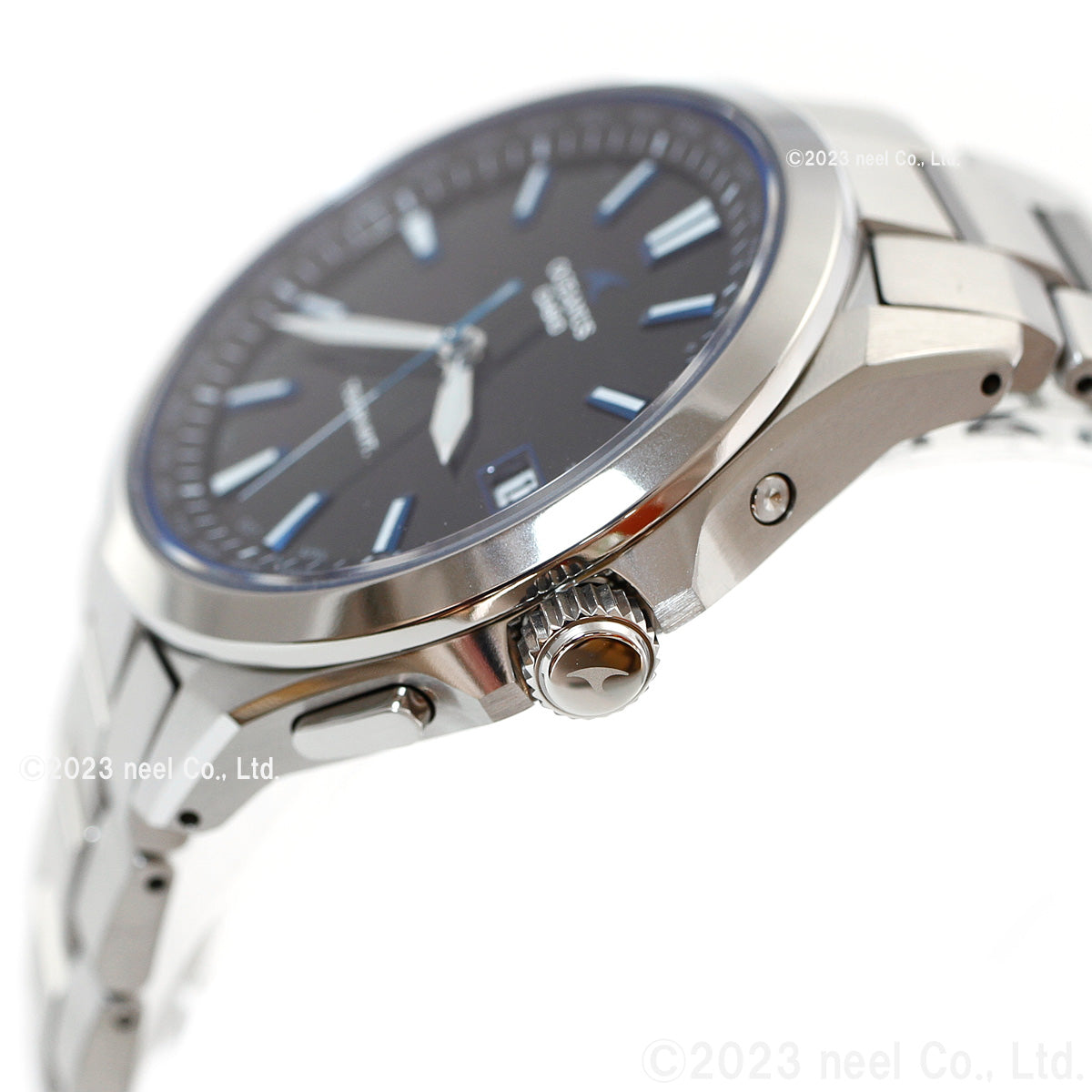 CASIO OCEANUS OCW-S100-1AJF Black Titanium Solar Radio Men's Watch