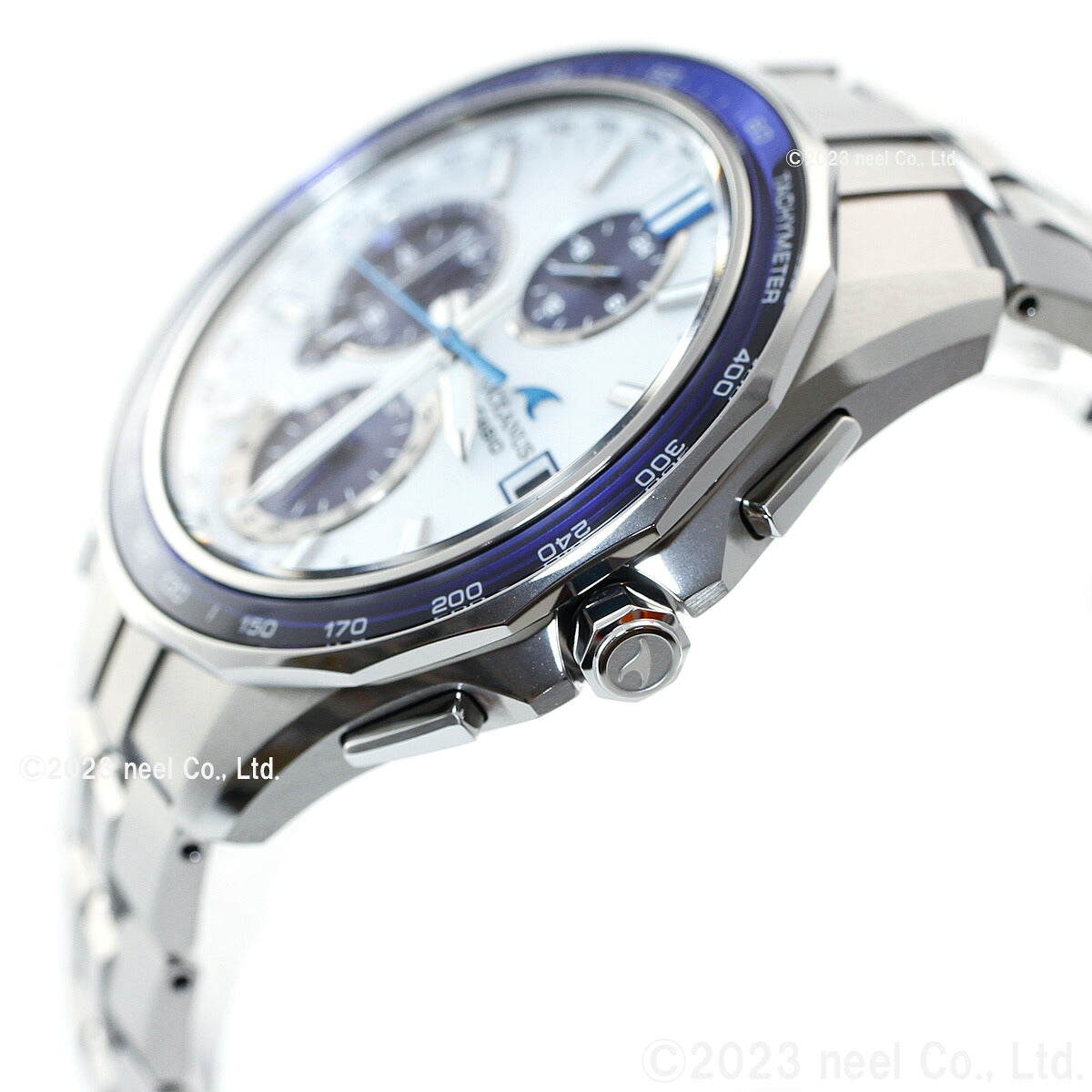 CASIO OCEANUS Manta S7000 Series OCW-S7000D-7AJF Silver Men's Watch