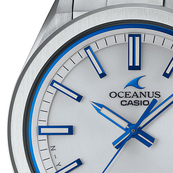 CASIO OCEANUS OCW-T200S-7AJF Silver Solar Radio Men's Watch