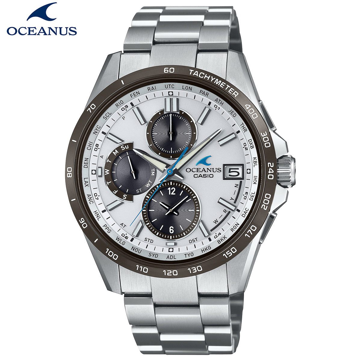 CASIO OCEANUS OCW-T2600J-7AJF White Men's Watch