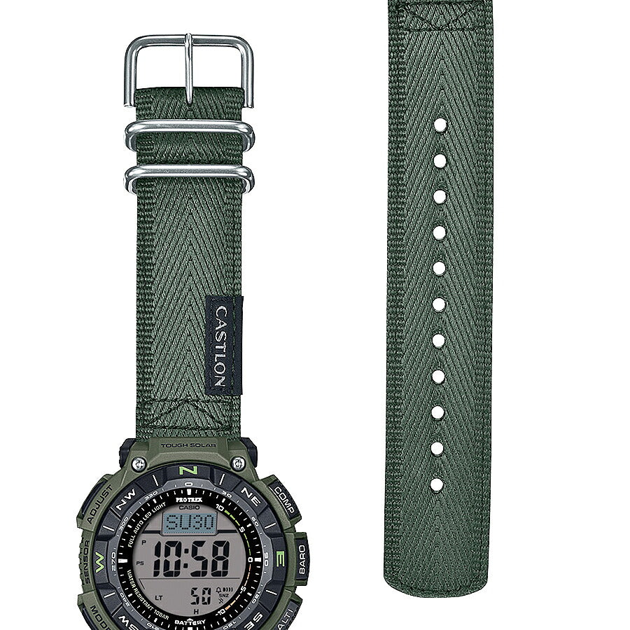CASIO PRO TREK PRG-340B-3JF Green Solar Digital Men's Watch