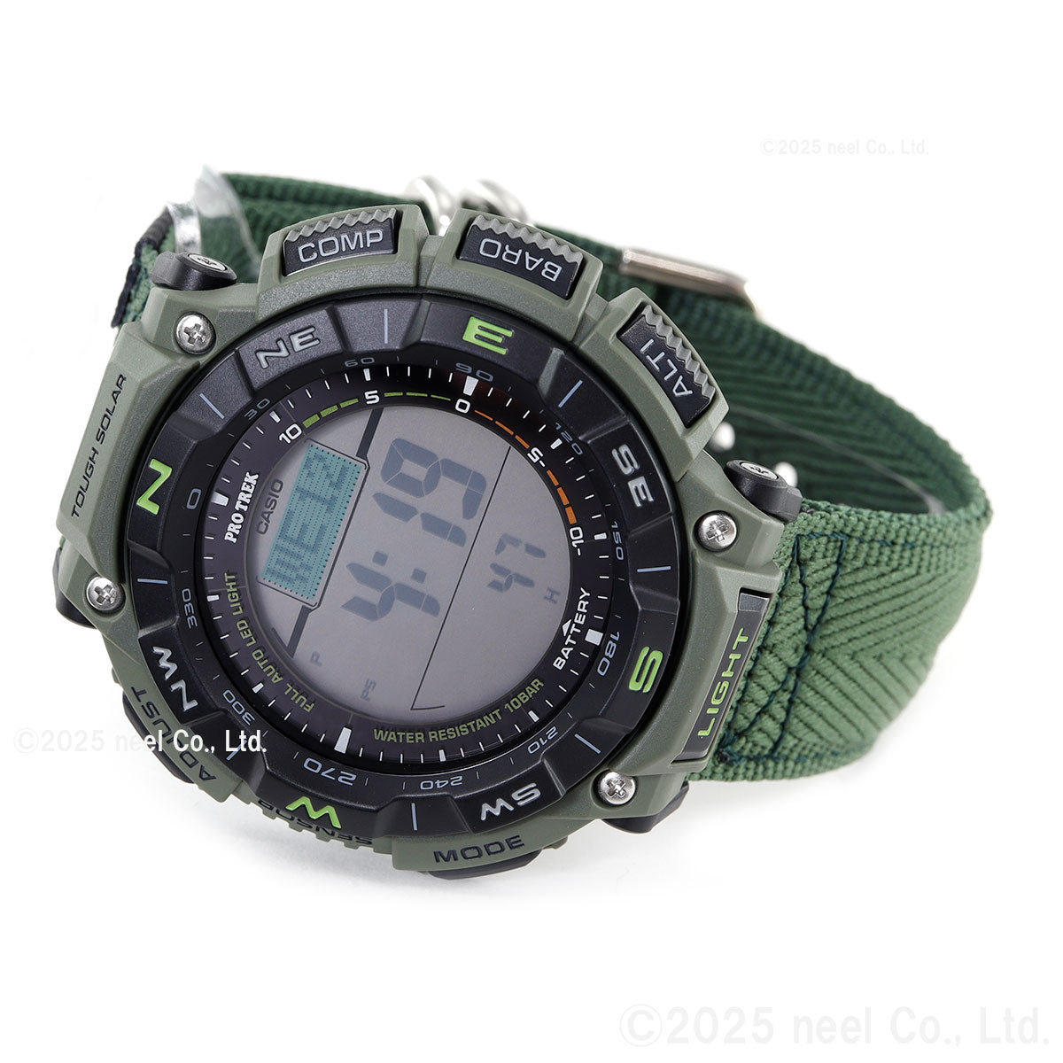 CASIO PRO TREK PRG-340B-3JF Green Solar Digital Men's Watch